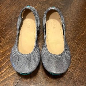Tieks Slate Gray Croc